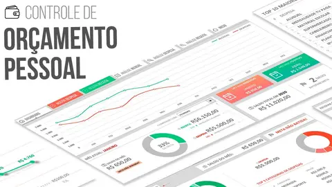 Planilha de Orçamento Pessoal no Excel: receitas, despesas e metas