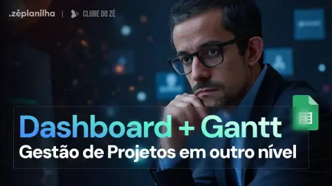 Dashboard de Projetos no Excel com Gráfico de Gantt