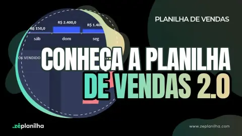 Planilha de Controle de Vendas no Excel com Dashboard Grátis
