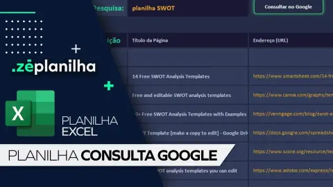 Planilha para Consultar Resultados do Google no Excel (Grátis)