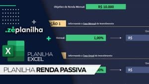 Planilha de Renda Passiva
