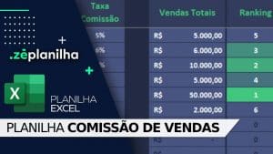 Planilha Comissão de Vendas